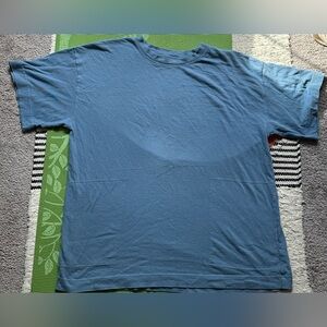 Free People t shirt dress size L *blue*